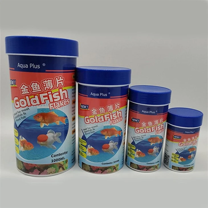 Tshwj Xeeb Goldfish Cov Khoom Noj Flakes